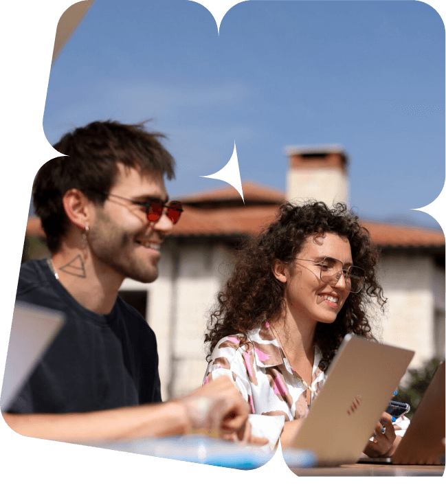 People working together